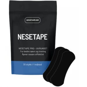 Neseteip, eller neseplaster nesestrips, for bedre nesepust. Billig nesestrips sendt fra Norge