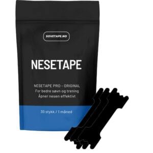 Neseteip, eller neseplaster nesestrips, for bedre nesepust. Billig nesestrips sendt fra Norge