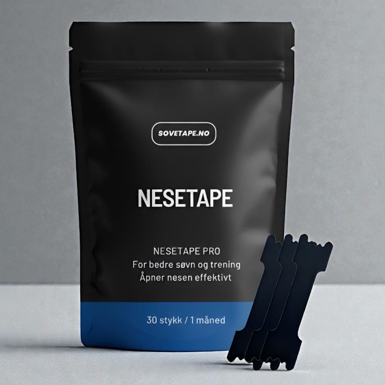 Nesetape Pro Medium neseteip som åpner nesen og forbedrer luftstrømmen under søvn og trening